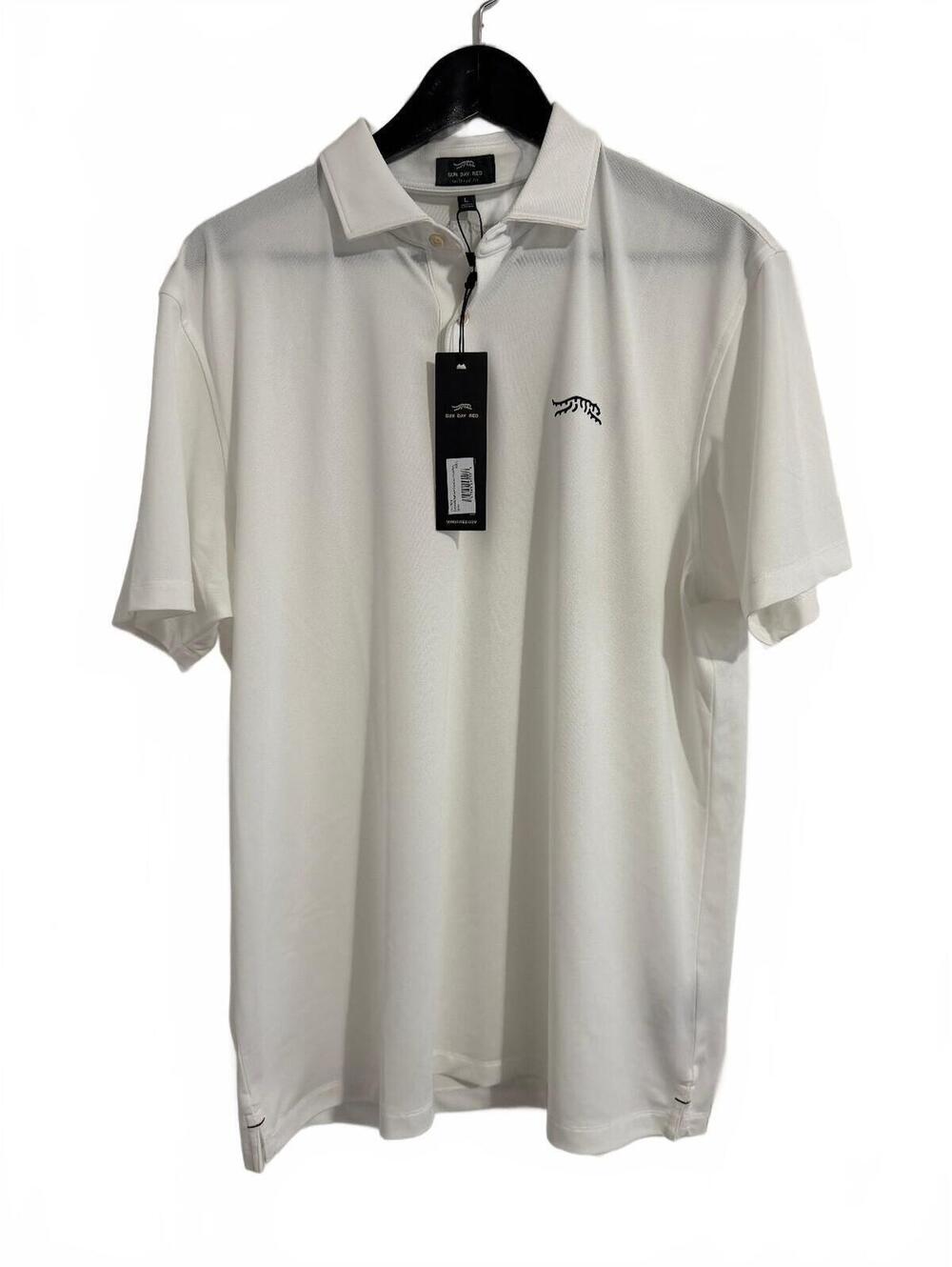 NWT Sun Day Red Tiger Woods Brand Golf Polo Men's Size Large